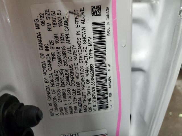 2022 HONDA CR-V EX - 2HKRW2H56NH650883