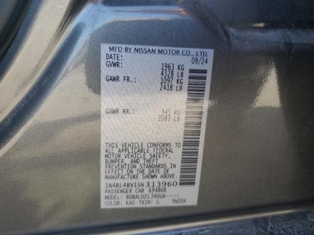 2025 NISSAN ALTIMA S 1N4BL4BV1SN313960