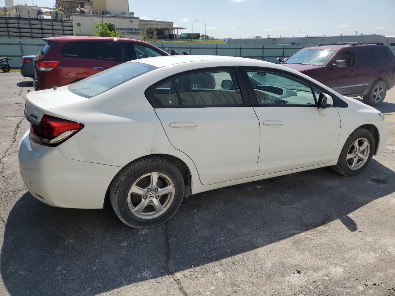 Lot #3296219472 2013 HONDA CIVIC NATU