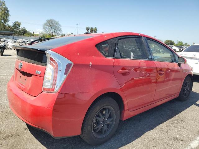 TOYOTA PRIUS 2015 red  hybrid engine JTDKN3DU2F0401521 photo #4