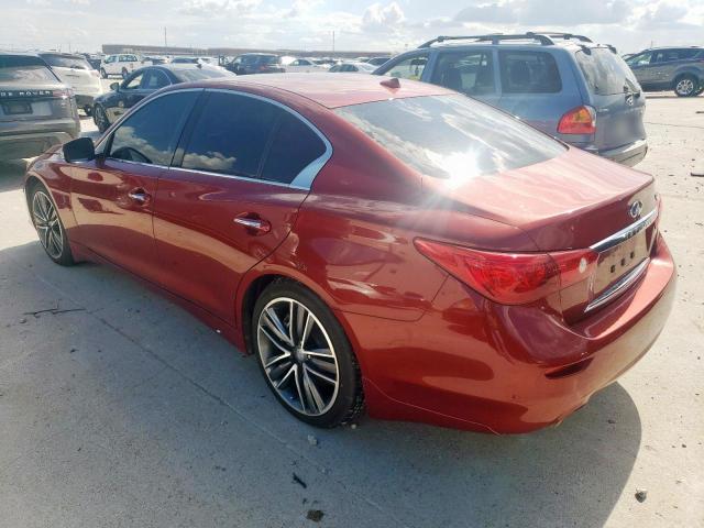Vin: jn1bv7ap1fm350563, lot: 54519035, infiniti q50 base 20152