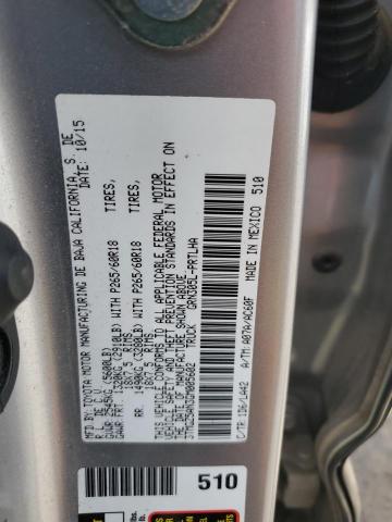 2016 TOYOTA TACOMA DOU - 3TMGZ5AN3GM005602
