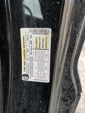 2016 FORD MUSTANG 1FA6P8TH0G5229268