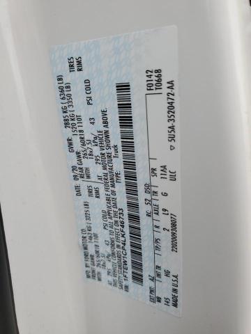 2020 FORD F150 SUPER - 1FTEW1CP4LKF46733