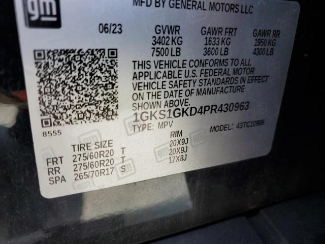 2023 GMC YUKON XL C - 1GKS1GKD4PR430963