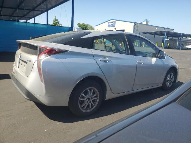 TOYOTA PRIUS 2016 silver  hybrid engine JTDKARFU4G3508243 photo #4