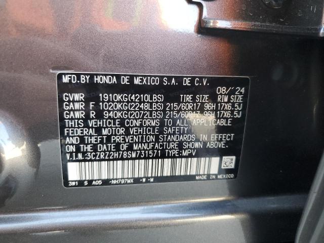 2025 HONDA HR-V EXL - 3CZRZ2H78SM731571