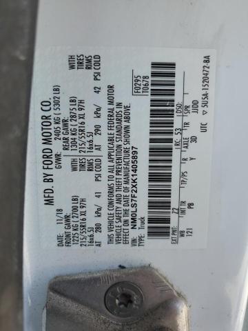 2019 FORD TRANSIT CO - NM0LS7F2XK1405897