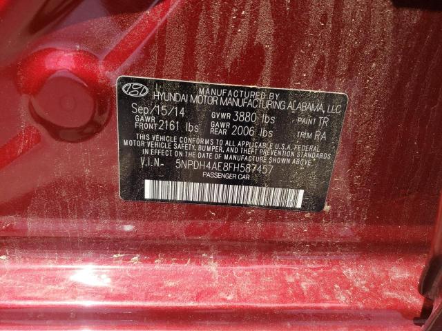 2015 HYUNDAI ELANTRA SE - 5NPDH4AE8FH587457