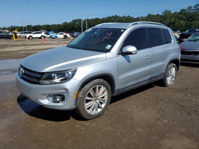 VOLKSWAGEN TIGUAN S 2012 silver 4dr spor gas WVGAV7AX4CW606067 photo #1