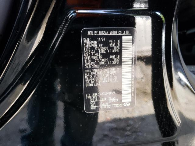 2025 INFINITI QX80 PURE JN8AZ3AB0S9404978