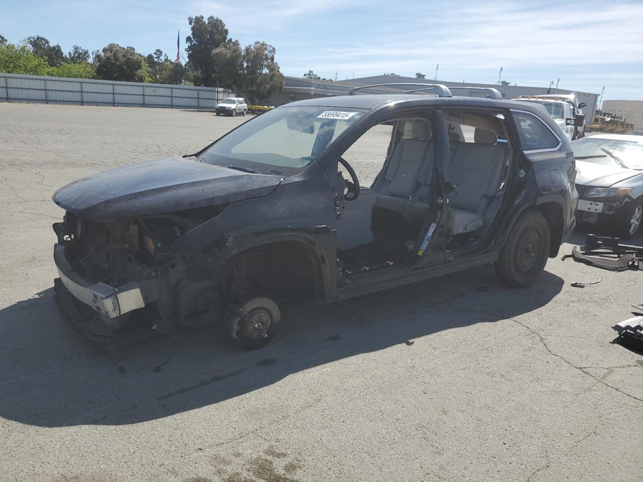 Lot #3220684296 2014 TOYOTA HIGHLANDER