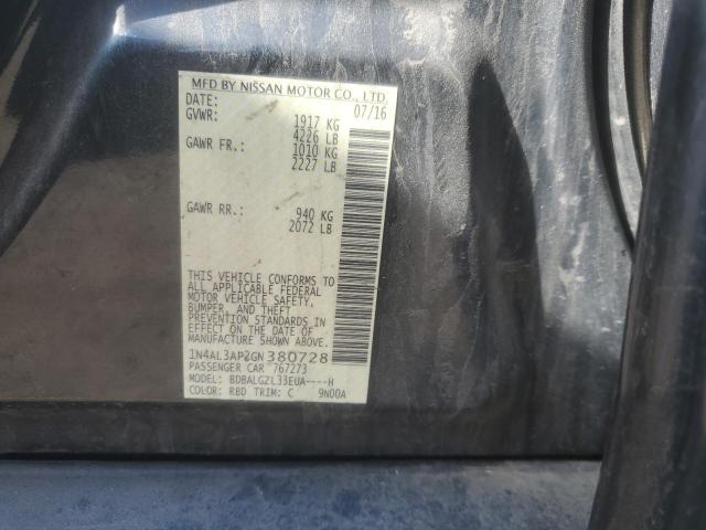 2016 NISSAN ALTIMA 2.5 - 1N4AL3AP2GN380728