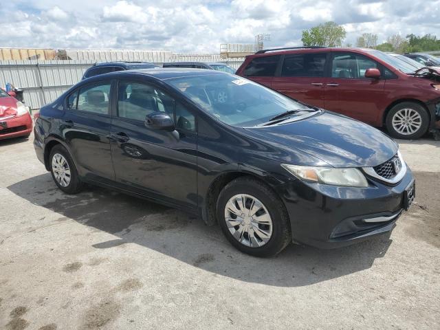 Vin: 19xfb2f57de063810, lot: 55494925, honda civic lx 20134