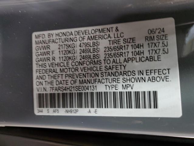 2025 HONDA CRV 7FARS4H21SE004131