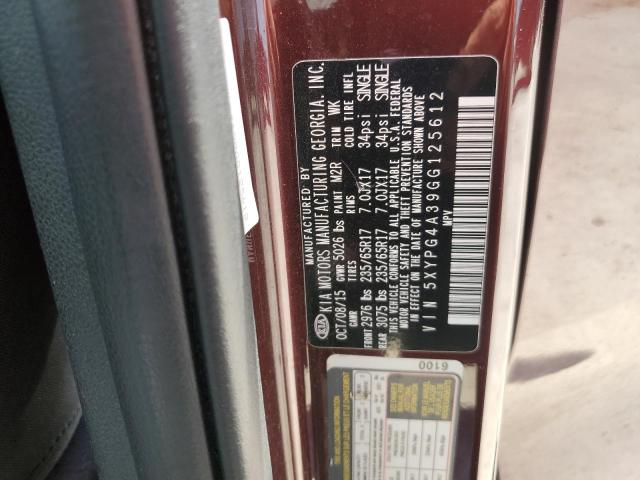 2016 KIA SORENTO LX - 5XYPG4A39GG125612