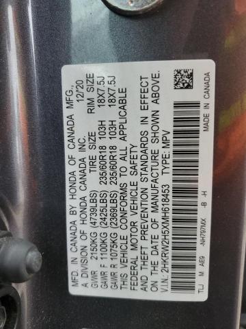 2021 HONDA CR-V EX - 2HKRW2H5XMH618453