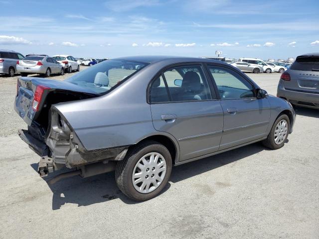 HONDA CIVIC LX 2004 gray  gas 2HGES16544H612231 photo #4