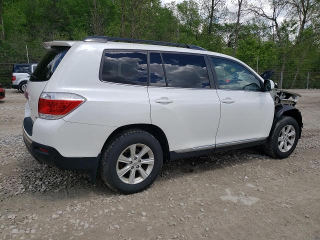 Vin: 5tdbk3eh9cs106645, lot: 56964875, toyota highlander base 20123