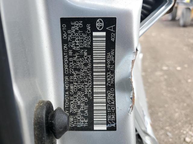 2010 TOYOTA PRIUS - JTDKN3DU6A5186964