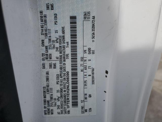 2022 FORD RANGER XL - 1FTER1EH2NLD08390