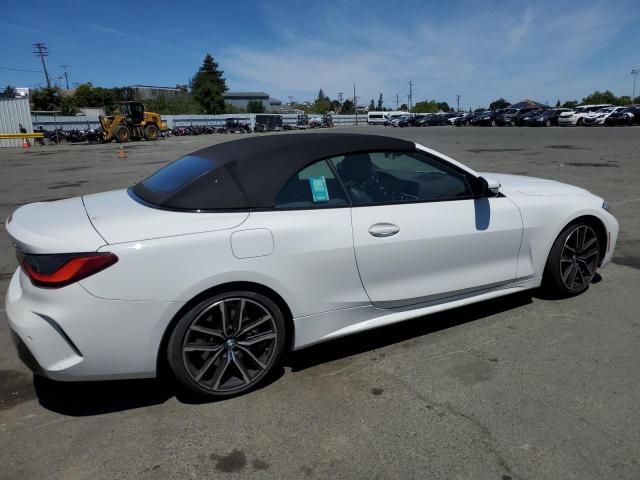 BMW 430I 2021 white  gas WBA23AT08MCH37209 photo #4