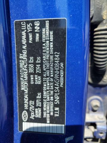 2022 HYUNDAI ELANTRA SE - 5NPLS4AG9NH084842