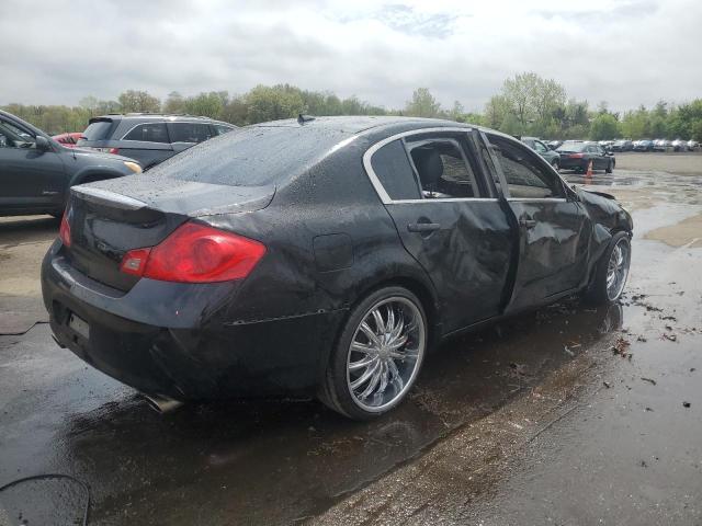 INFINITI G35 2007 black  gas JNKBV61F07M818877 photo #4