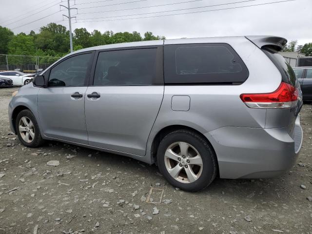 Vin: 5tdka3dc8bs003823, lot: 55793815, toyota sienna base 20112