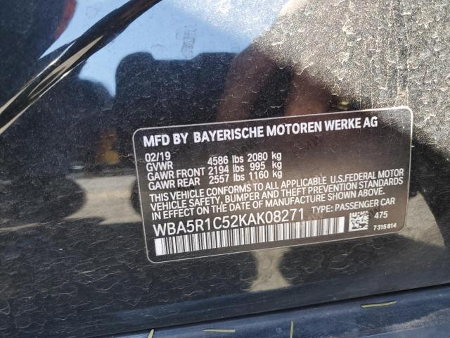 2019 BMW 330I - WBA5R1C52KAK08271