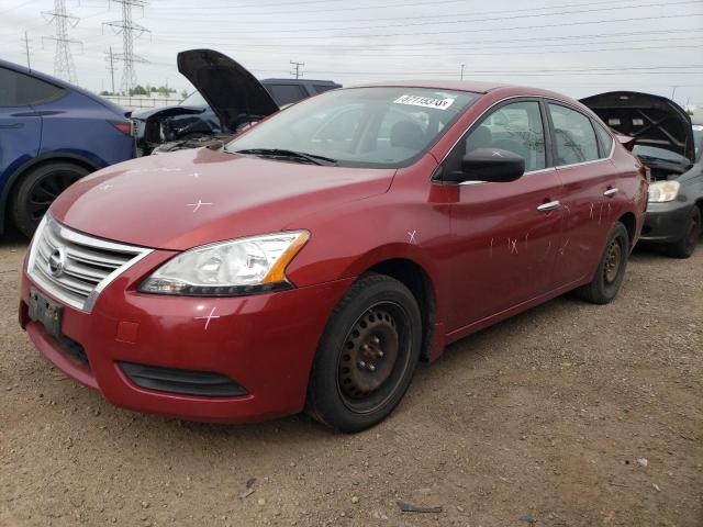 Vin: 3n1ab7ap5ey332230, lot: 57115315, nissan sentra s 2014 img_1