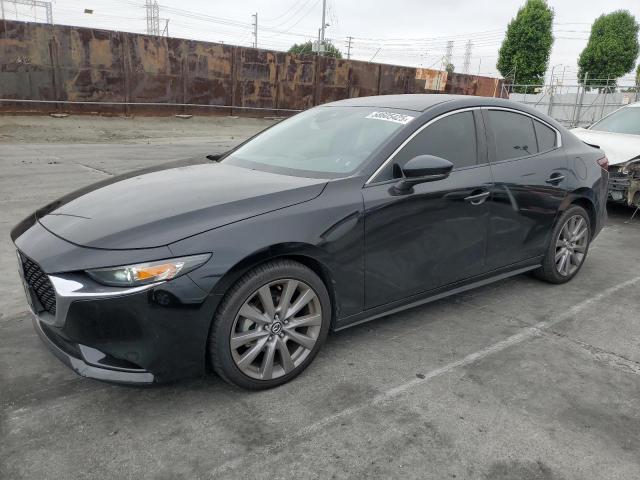 MAZDA 3 PREFERRE 2019 black  gas JM1BPACL3K1111056 photo #1
