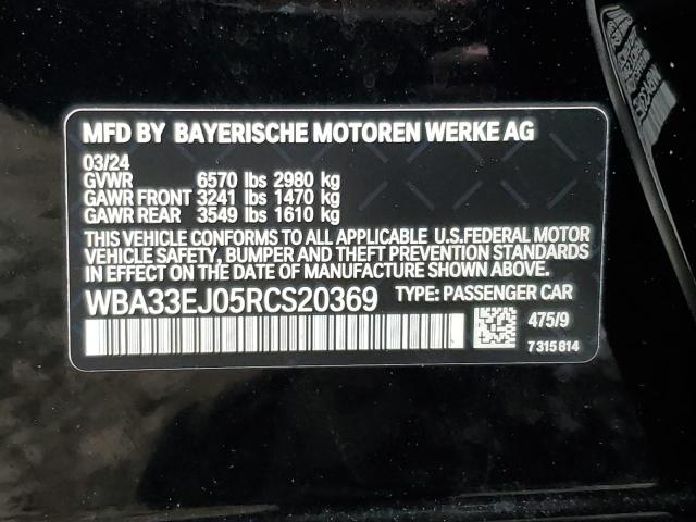 2024 BMW 760 XI WBA33EJ05RCS20369