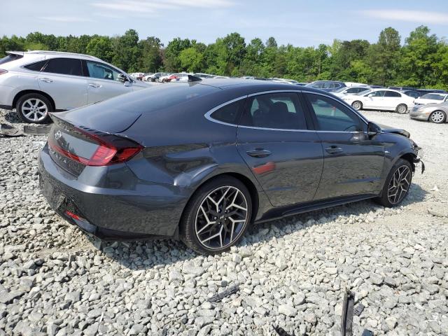 Vin: kmhl14jc6na245490, lot: 57853015, hyundai sonata n line 20223