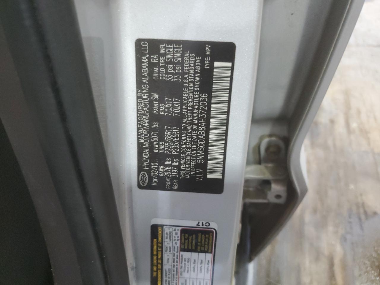 HYUNDAI SANTA FE GLS