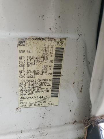 2018 NISSAN MURANO S - 5N1AZ2MGXJN144751