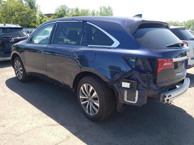 Vin: 5fryd4h64fb019120, lot: 57106905, acura mdx technology 20152