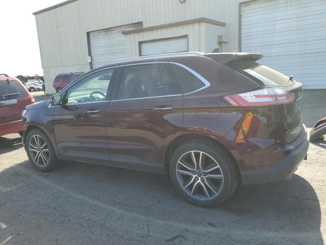 Vin: 2fmpk4k94kbc49247, lot: 55916145, ford edge titanium 20192