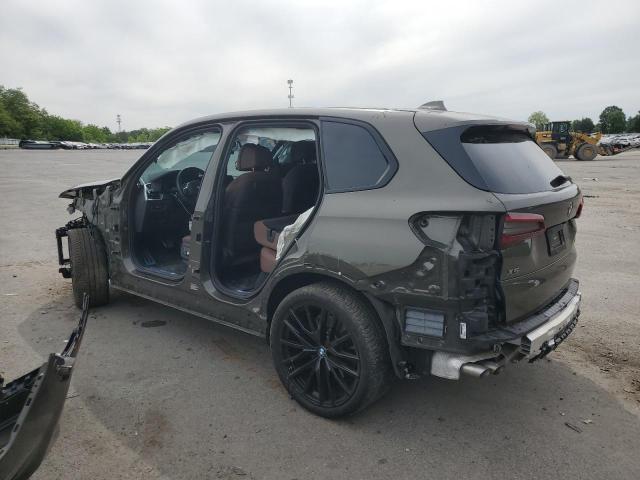 Vin: 5uxju4c05p9r84262, lot: 57447965, bmw x5 m50i 20232