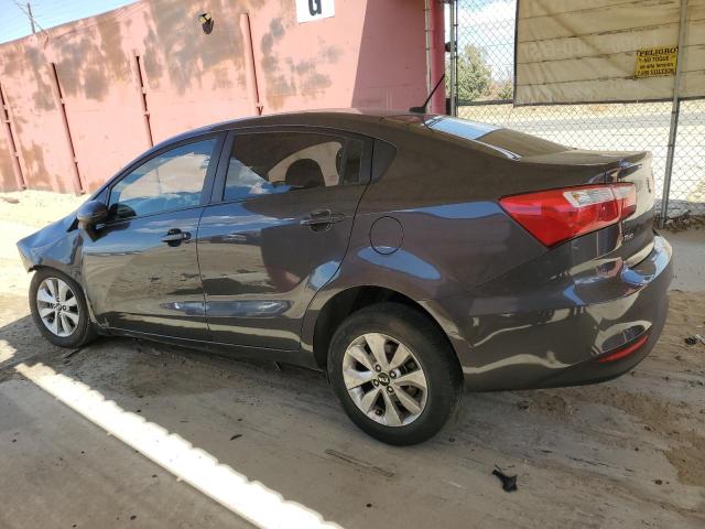 KIA RIO EX 2016 gray  gas KNADN4A36G6599090 photo #3