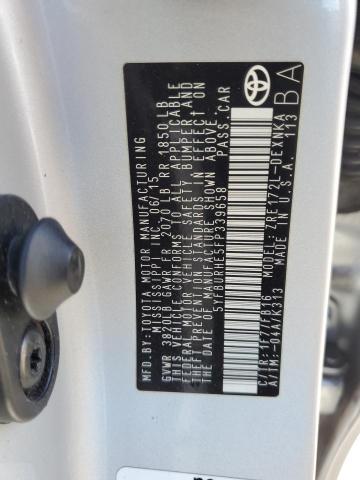 2015 TOYOTA COROLLA L - 5YFBURHE5FP339658