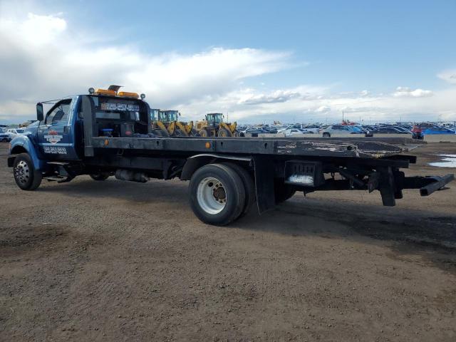 FORD F650 SUPER 2003 blue conventi diesel 3FDNF65863MB01451 photo #4