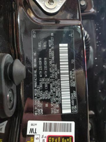 2021 TOYOTA HIGHLANDER - 5TDGZRBH2MS118579