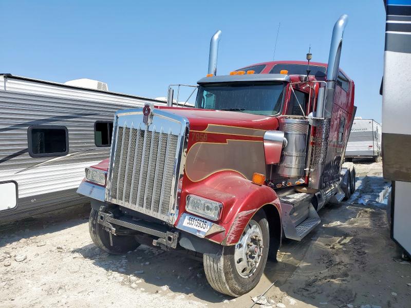KENWORTH CONSTRUCTI 2016 burgundy  diesel 1XKWD49X3GR485198 photo #3