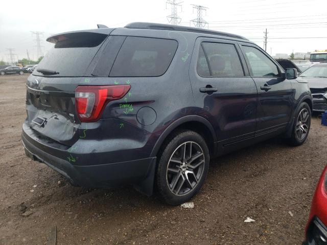 Vin: 1fm5k8gt1hgc36590, lot: 57903645, ford explorer sport 20173
