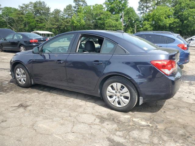 CHEVROLET CRUZE LIMI 2016 blue sedan 4d gas 1G1PC5SG0G7217717 photo #3