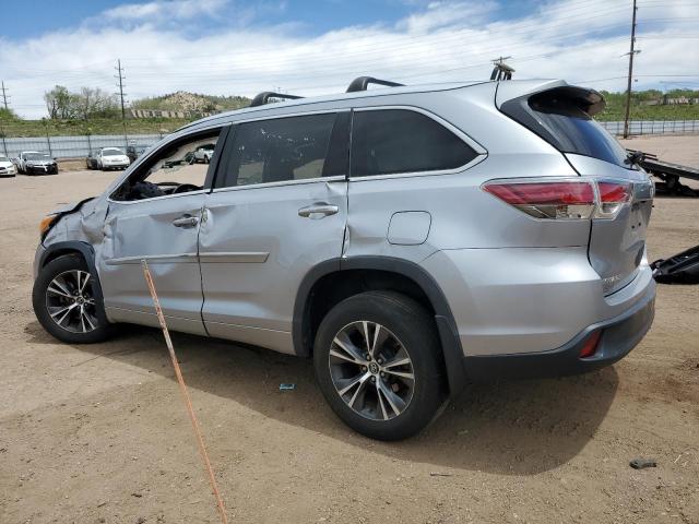 Vin: 5tdjkrfh1gs505861, lot: 56882105, toyota highlander xle 20162