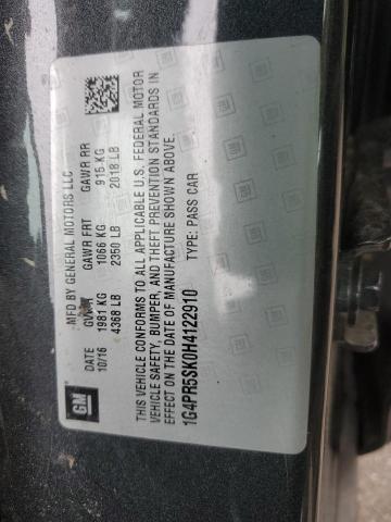2017 BUICK VERANO SPO 1G4PR5SK0H4122910