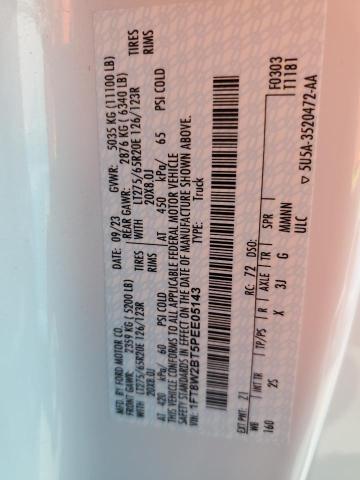 2023 FORD F250 SUPER - 1FT8W2BT5PEE05143