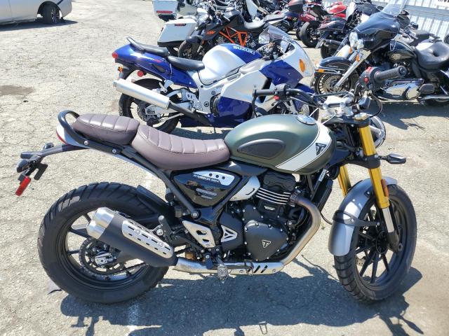 TRIUMPH MOTORCYCLE SCRAMBLER 2025 green  gas SMTT147YXSNA33546 photo #1